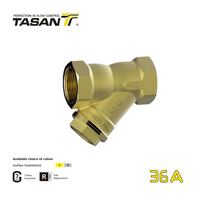 ISO9001 3/8 pulgadas ~ 4 pulgadas Válvula de retención de latón Filtro Y de latón ANSI 1.6Mpa 36A